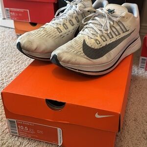 Nike Zoom Fly Men's Shoes - White and Black